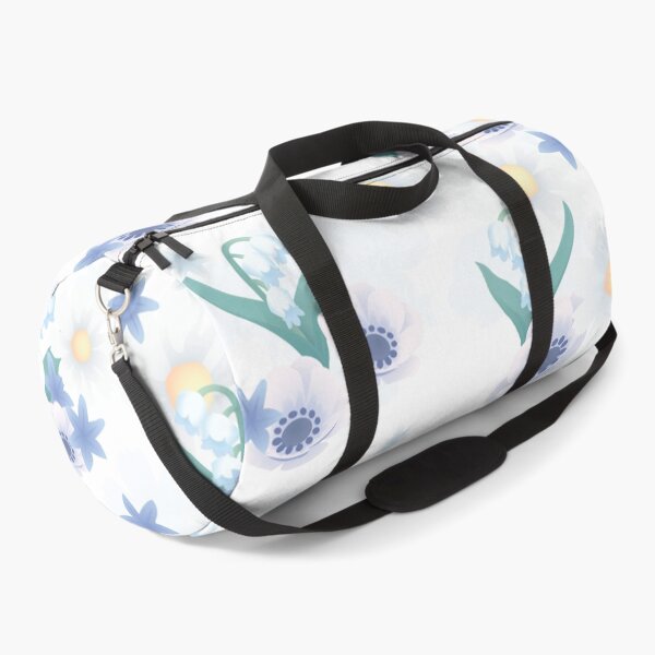 Item preview, Cosmos, Windflower, Hyacinth and Lily-of-the-Valley Floral Pattern designed and sold by TheMajesticGoat.