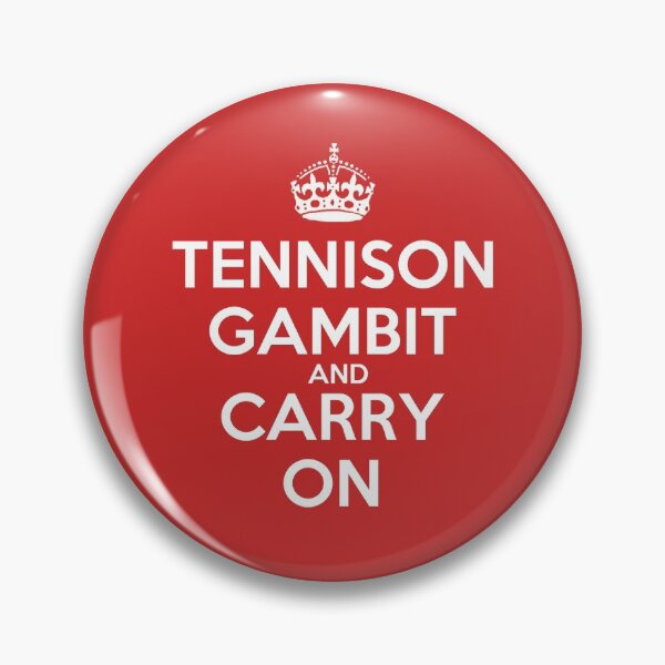 Item preview, Tennison Gambit and Carry On - Chess opening T-Shirt designed and sold by edygun.