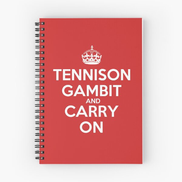 Item preview, Tennison Gambit and Carry On - Chess opening T-Shirt designed and sold by edygun.