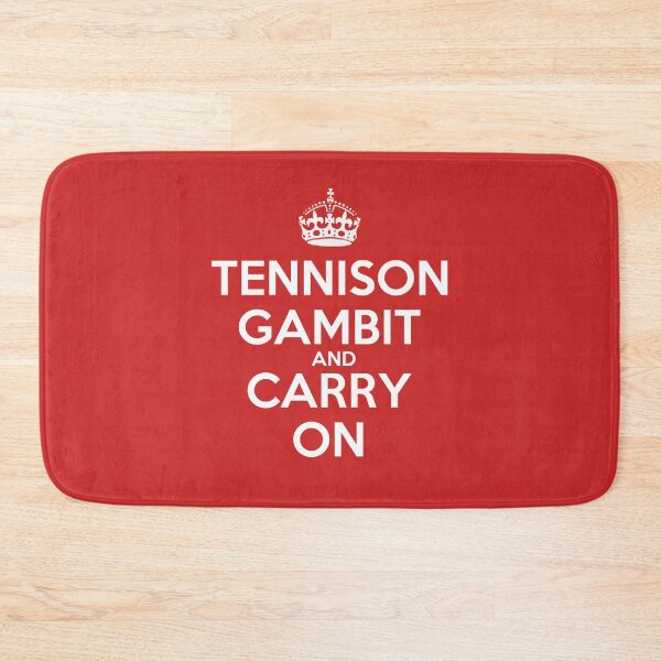 Item preview, Tennison Gambit and Carry On - Chess opening T-Shirt designed and sold by edygun.