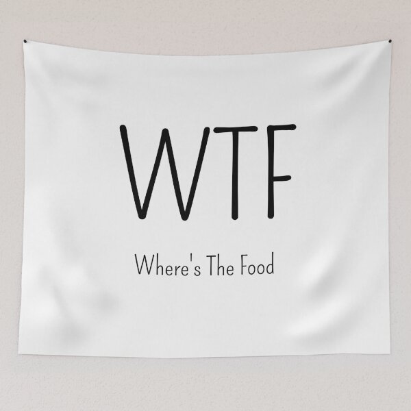 Item preview, WTF - ¿Dónde está la comida? designed and sold by AnthonyVdV.