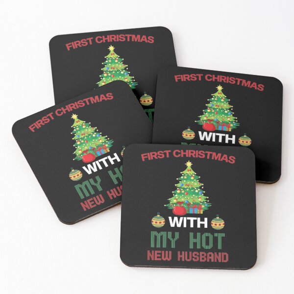 Item preview, 2020 First Christmas With My Hot New Husband, Ugly Christmas, Gift for Wife, 1st Christmas, Christmas Married designed and sold by All in One  Design.