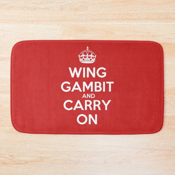 Item preview, Wing Gambit and Carry On - Chess opening T-Shirt designed and sold by edygun.