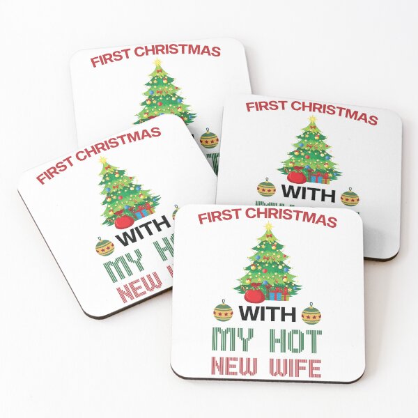 Item preview, Copy of 2020 First Christmas With My Hot New Wife, Ugly Christmas, Gift for Husband, 1st Christmas, Christmas Married designed and sold by All in One  Design.