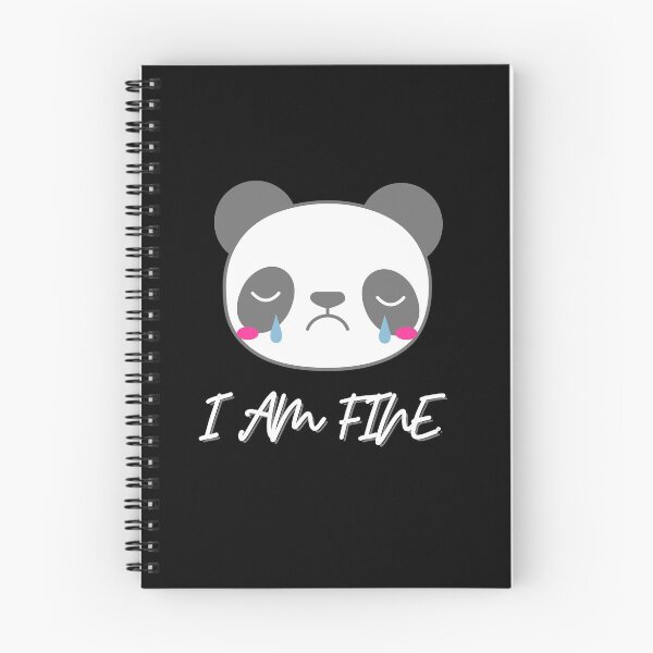 Item preview,  I am Fine. Slightly Wrong designed and sold by Vibing-Right.