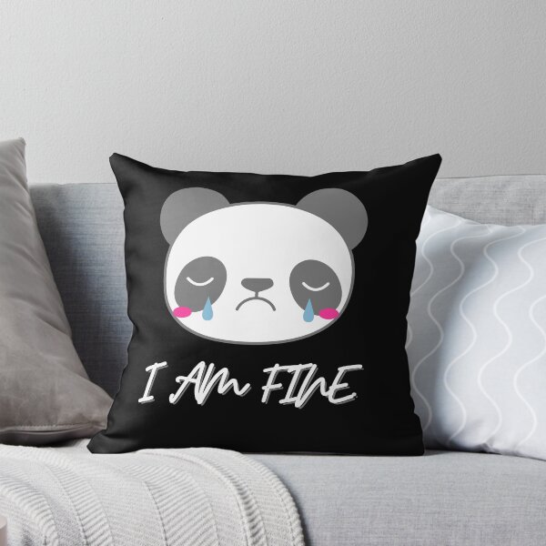 Item preview,  I am Fine. Slightly Wrong designed and sold by Vibing-Right.