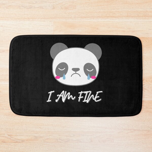 Item preview,  I am Fine. Slightly Wrong designed and sold by Vibing-Right.