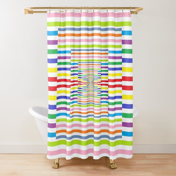 Gold Ratio Shower Curtain