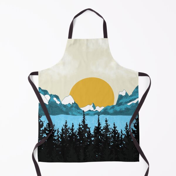 Item preview, Snowy mountain peaks at dawn designed and sold by Catherine Milchard.