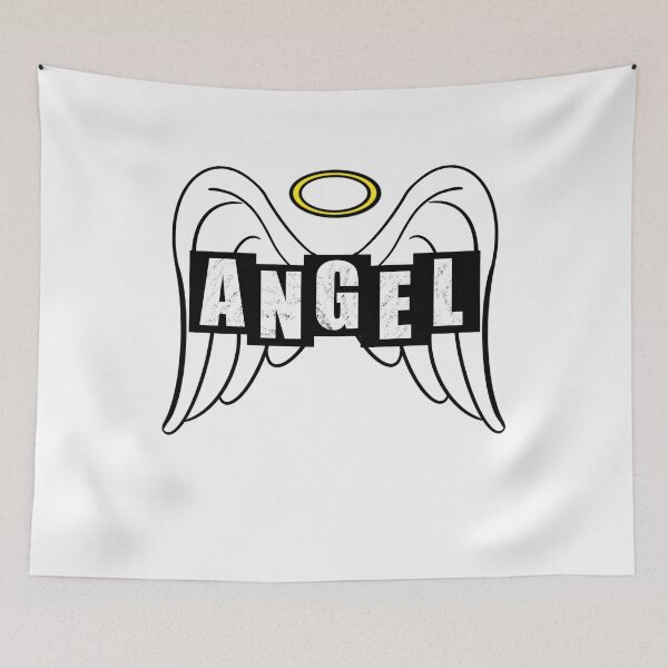 Item preview, Angel with Wings and Halo - White designed and sold by BusyMonkeys.