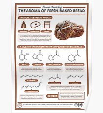 Das Aroma von frisch gebackenem Brot Poster