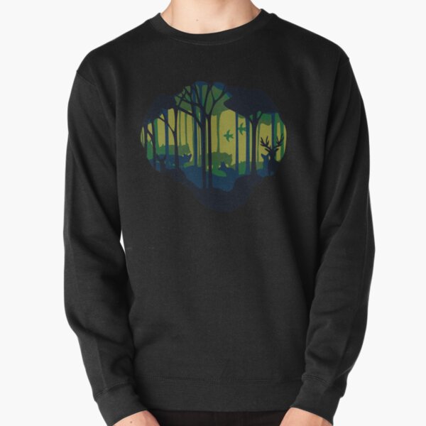 A view into the forest Pullover Sweatshirt