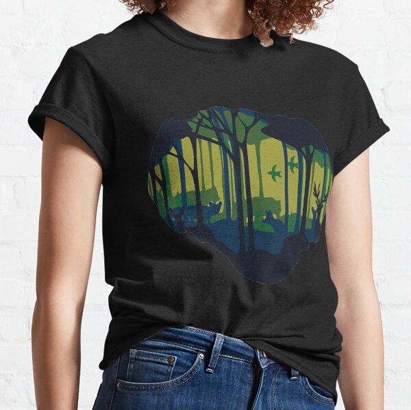 A view into the forest Classic T-Shirt