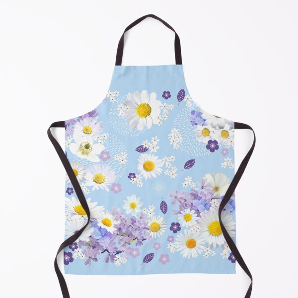 Item preview, Dreams Of Daisies_Blue Background designed and sold by leBoosh-Designs.