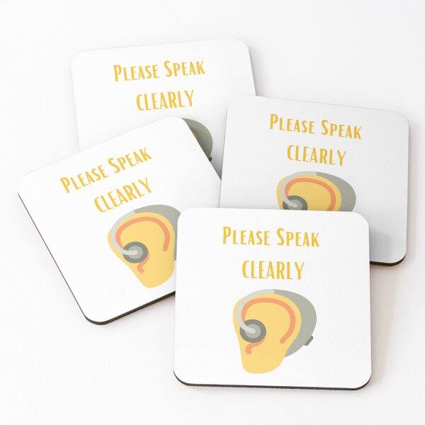 Item preview, Hard of Hearing Please Speak Clearly designed and sold by SingofSolace.