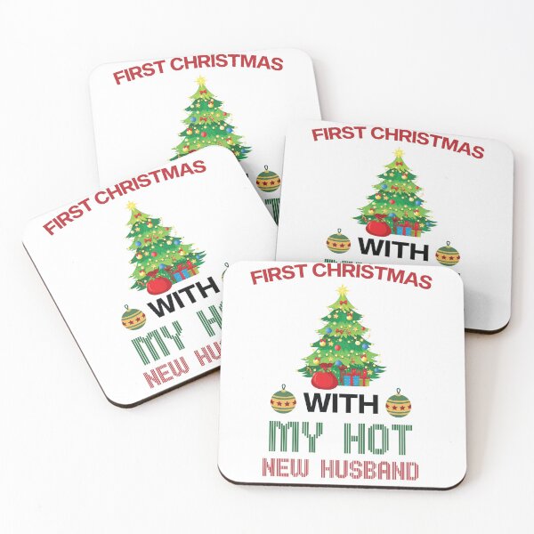 Item preview, 2020 First Christmas With My Hot New Husband, Ugly Christmas, Gift for Wife, 1st Christmas, Christmas Married designed and sold by All in One  Design.