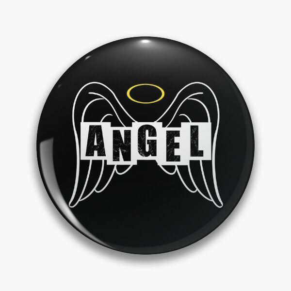 Item preview, Angel with Wings and Halo - Black designed and sold by BusyMonkeys.