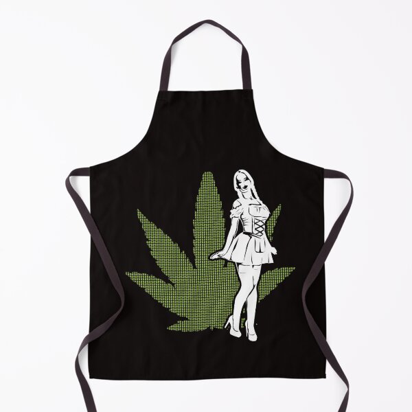 Item preview, Dirndl Weed Marijuana booze smoking party designed and sold by Nelt123.