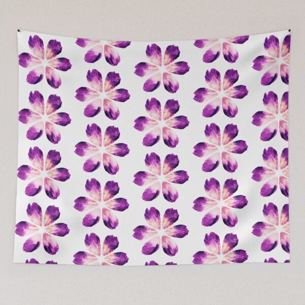 Item preview, Purple floral watercolor flover designed and sold by LunaastiaArt.