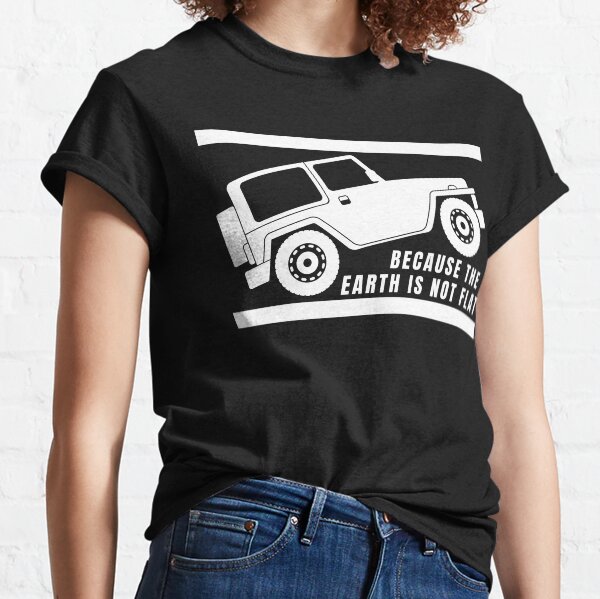 Item preview, Because the Earth is not flat designed and sold by good vibes clothing.