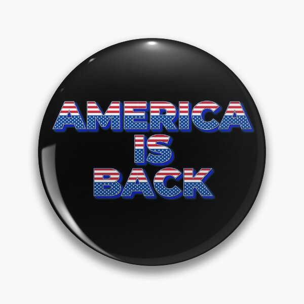 Item preview, America Is Back  - Saying Gift designed and sold by yeknow.