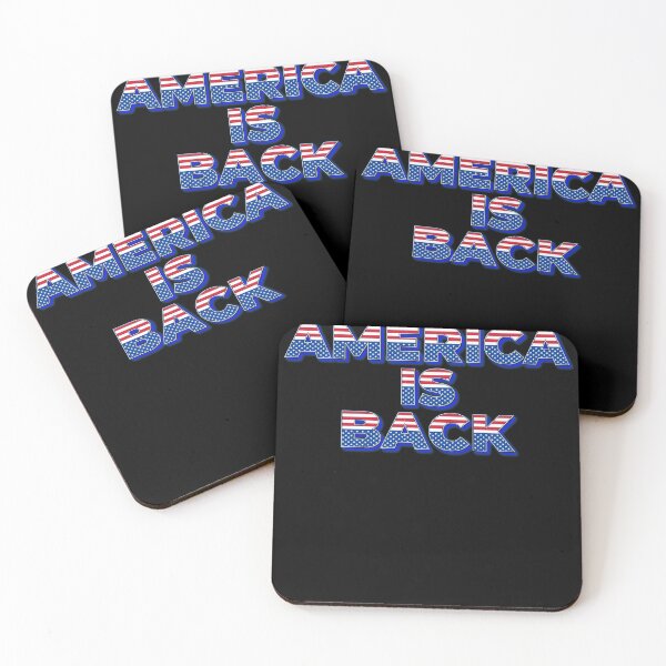Item preview, America Is Back  - Saying Gift designed and sold by yeknow.