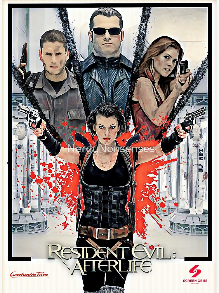 Resident Evil Afterlife - Movie Poster - Japanese Poster Print - Multi -  Bed Bath & Beyond - 24131613