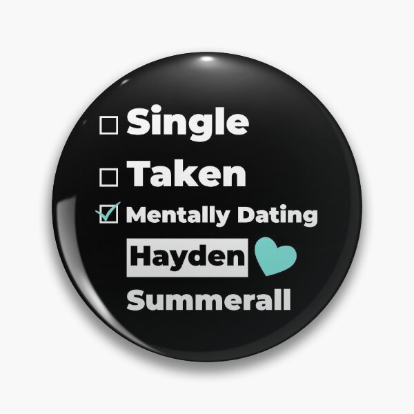 Item preview, Mentally Dating Hayden Summerall new trending cute heart check box pattern design 2020 merch designed and sold by TeenLake.