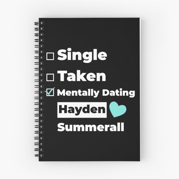 Item preview, Mentally Dating Hayden Summerall new trending cute heart check box pattern design 2020 merch designed and sold by TeenLake.