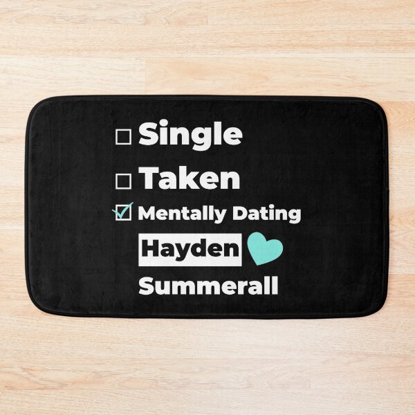 Item preview, Mentally Dating Hayden Summerall new trending cute heart check box pattern design 2020 merch designed and sold by TeenLake.