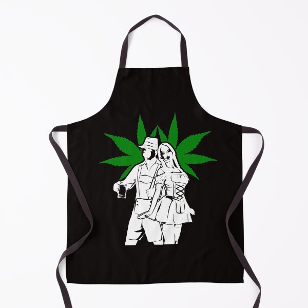 Item preview, Dirndl Weed Marijuana booze smoking party designed and sold by Nelt123.