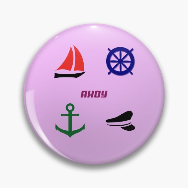 Item preview, Sailing themed pattern designed and sold by LeftFieldFunny.