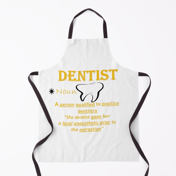 Item preview, FUNNY DENTIST DEFINITION DENTAL PRACTITIONER,MEDIC, MEDICAL MAN, MEDICAL PRACTITIONER designed and sold by Dahani-mo.