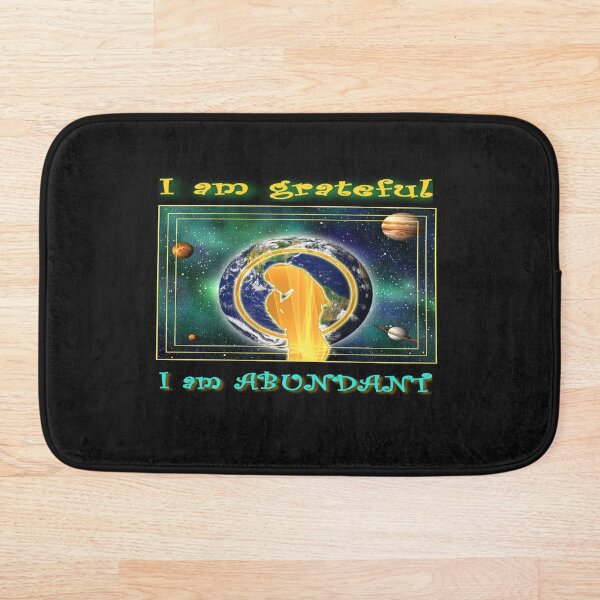 Item preview, I am grateful. I am abundant. designed and sold by PCUsher.