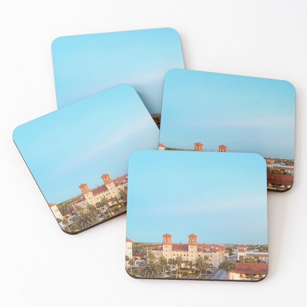 Item preview, St. Augustine skyline view of the Lightner Museum designed and sold by WildeandCo.