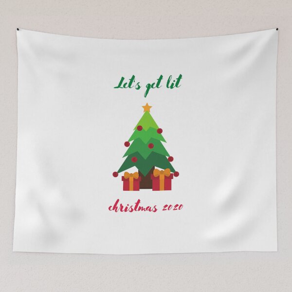 Item preview, LET'S GET LIT CHRISTMAS 2020 designed and sold by Ashalcheema.