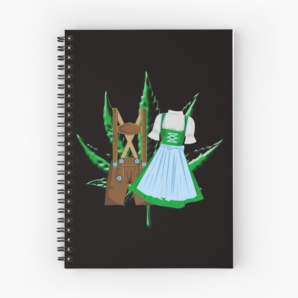 Item preview, Dirndl Weed Marijuana booze smoking party designed and sold by Nelt123.