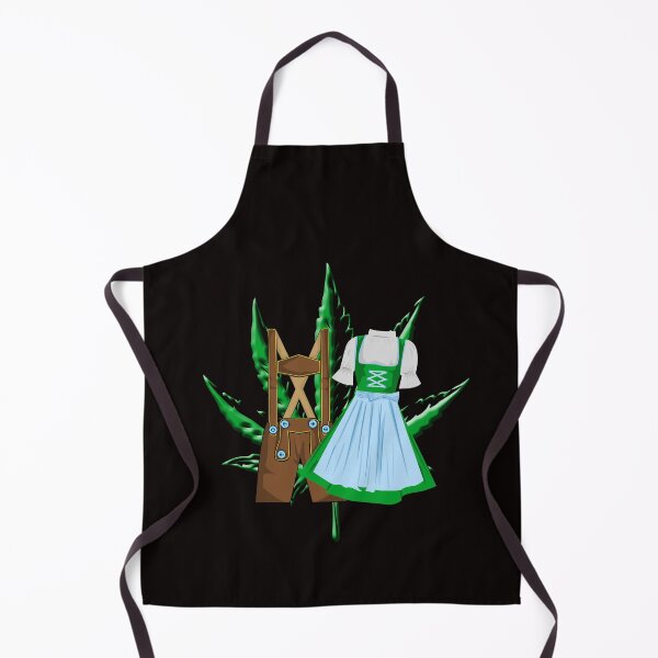 Item preview, Dirndl Weed Marijuana booze smoking party designed and sold by Nelt123.