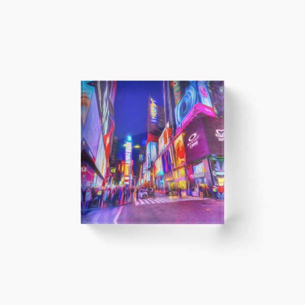 Item preview, Nighttime New York Art designed and sold by Londonimages.
