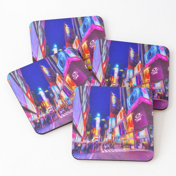 Item preview, Nighttime New York Art designed and sold by Londonimages.
