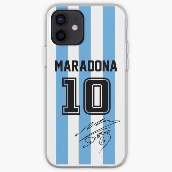Maradona Jersey iPhone Soft Case