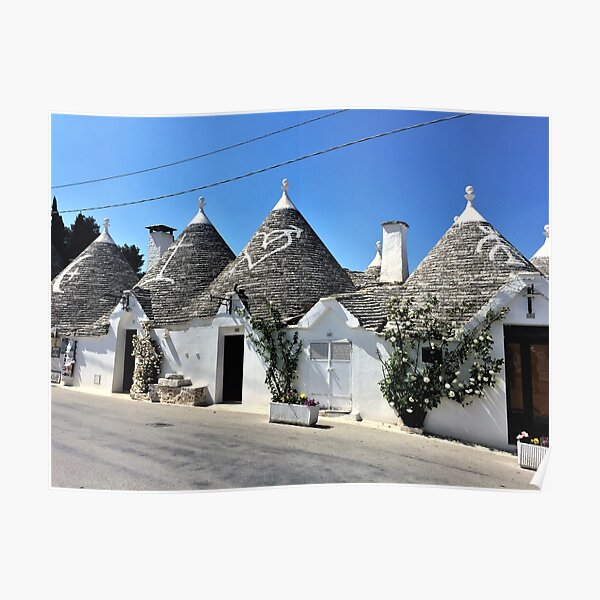Puglia- Alberobello- Italy Poster