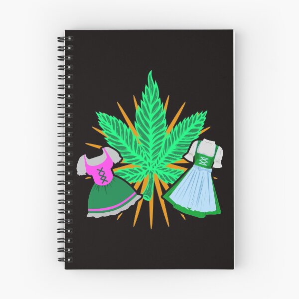 Item preview, Dirndl Weed Marijuana booze smoking party designed and sold by Nelt123.