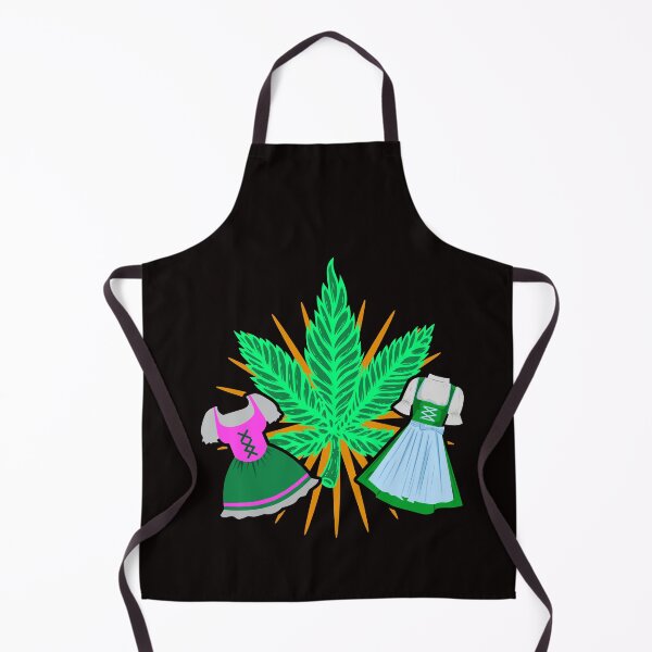 Item preview, Dirndl Weed Marijuana booze smoking party designed and sold by Nelt123.