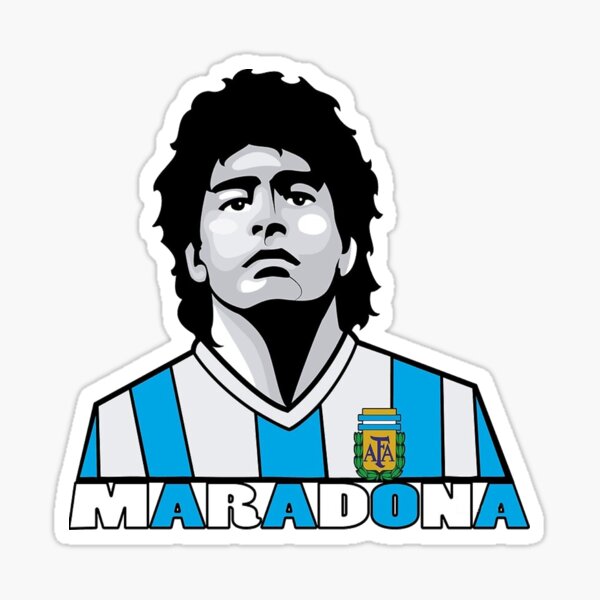 Diego Maradona la légende Sticker