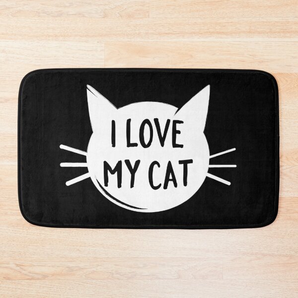 Item preview, I love my cat - Cat face designed and sold by PaulSDesign.