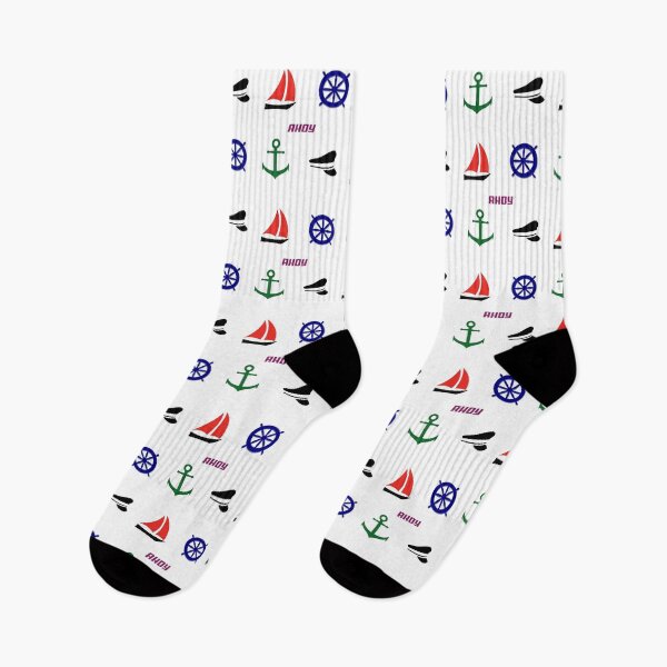 Item preview, Sailing themed pattern designed and sold by LeftFieldFunny.