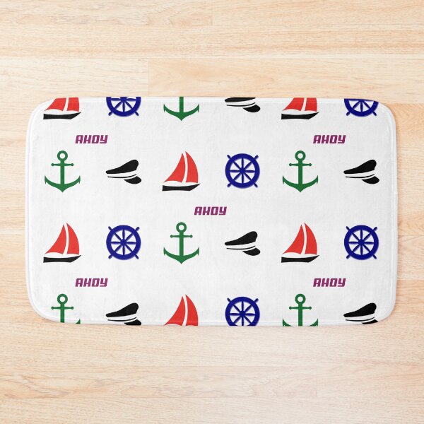Item preview, Sailing themed pattern designed and sold by LeftFieldFunny.