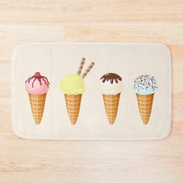 Item preview, Vector set of isolated ice creams with different flavors and decoration.  designed and sold by Familyshmot.