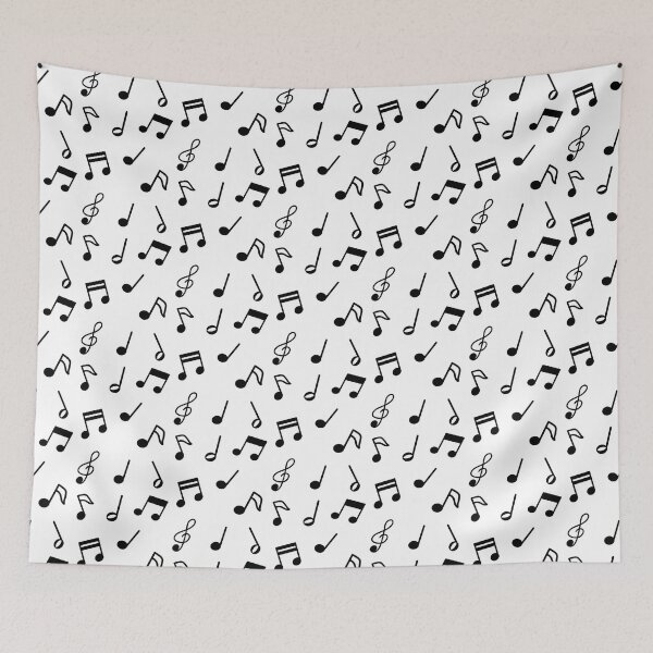 Item preview, Music Notes Pattern designed and sold by BusyMonkeys.